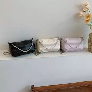 Модная текстура, модная летняя модная цепочка, портативная, повседневная, однотонная, новая, через плечо, женская, маленькая квадратная сумка