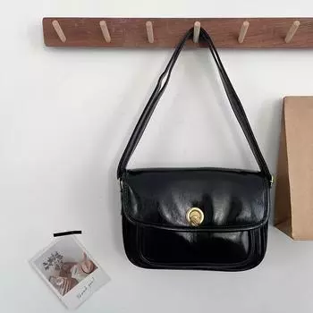 Модная текстурированная винно-красная сумка через плечо для женщин, классическая сумка через плечо из искусственной кожи с клапаном, женские сумки для поездок на работу