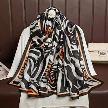 Модная тонкая шаль для путешествий и отпуска, элегантная и роскошная женская комната с кондиционером и шалью для улицы 90-180cm