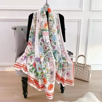 Модная тонкая шаль для путешествий и отпуска, элегантная и роскошная женская комната с кондиционером и шалью для улицы 90-180cm