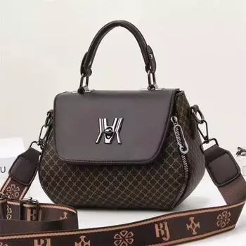 Модная трендовая сумка большой емкости, популярная сумка для отдыха с узором X, сумка через плечо для женщин M