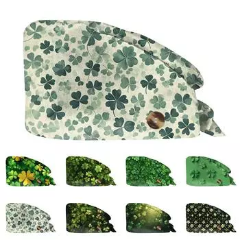 Модная ул.. Кепка с принтом ко Дню Патрика, повседневная, стираная, кепка, сумка One Size