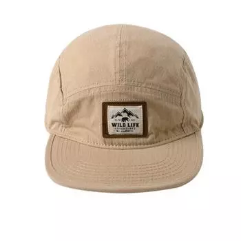 Модная уличная универсальная пятикомпонентная шляпа для пары, модная бейсболка для мужчин, ретро-шляпа с плоскими полями в стиле хип-хоп для женщин M56-58cm чёрный