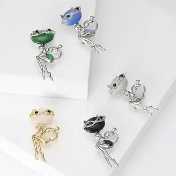 Модная универсальная милая брошь с опалом, темпераментный костюм, пальто, аксессуары для воротника