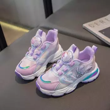 Модная универсальная осенняя спортивная обувь для девочек 26 inner length 16.5cm