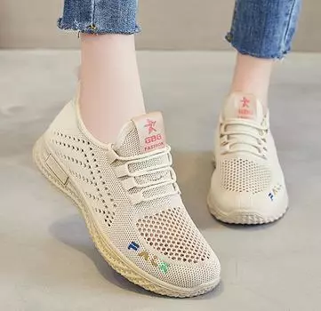 Модная универсальная повседневная обувь, дышащая спортивная обувь, легкая и удобная обувь на мягкой подошве 35 хаки