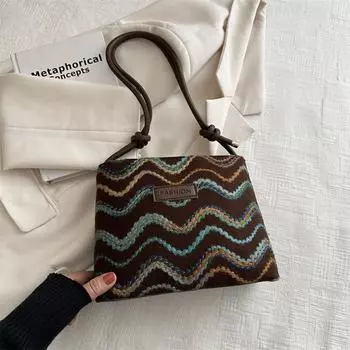 Модная универсальная сумка для поездок на работу, женская весенняя сумка через плечо, сумка-ведро