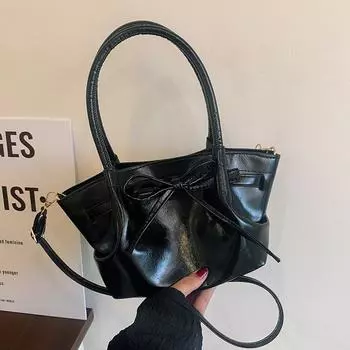 Модная универсальная сумка для женщин на весну и лето Простая сумка через плечо Модная универсальная сумка-ведро через плечо