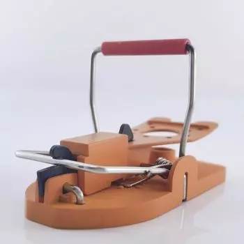 Модная устойчивая к царапинам оранжевая удобная многоразовая мышеловка для домашнего крысолова оранжевый