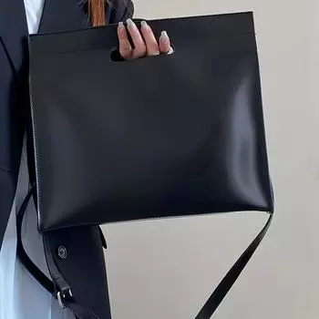 Модная веганская сумка через плечо, сумка через плечо большой вместимости, женская повседневная сумка и портфель