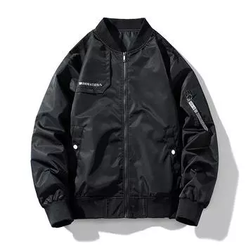 Модная весенне-осенняя мужская куртка очень большого размера для полных, повседневная универсальная куртка для толстяков одного цвета, мягкая и удобная куртка больших размеров 9XL чёрный