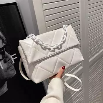 Модная весенняя сумка-кроссбоди Diamond 2022 года: Универсальная женская сумка квадратной формы класса люкс хаки