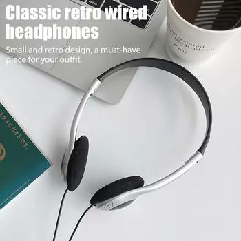 Модная винтажная ретро-классическая гарнитура 80-х годов для Sony Panasonic CD MD Walkman MP3 Shooting Pose Model Headset для Xiaomi Samsung синий