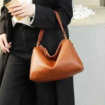 Модная винтажная женская сумка-подушка из натуральной кожи с верхним слоем из коровьей кожи растительного дубления, женская сумка через плечо