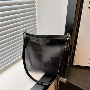 Модная вместительная сумка подмышкой для женщин, новый стиль, французская сумка-тоут, летняя сумка через плечо