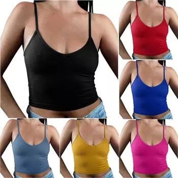 Модная внутренняя рубашка с тонким дном, летняя женская маленькая кофточка с резьбой на пупке, облегающий крой L чёрный