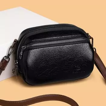 Модная высококачественная женская сумка из искусственной кожи, маленькая сумка через плечо класса люкс, женская сумка через плечо, новая простая сумка для отдыха, сумки для телефона