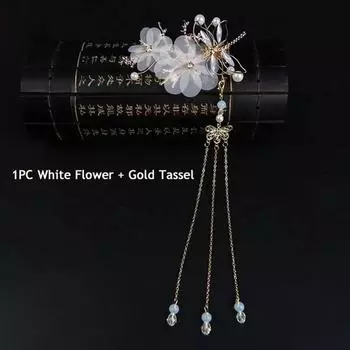 Модная заколка для волос с цветком, жемчугом и кристаллами, свадебный гребень для невесты, шпилька, аксессуары для укладки, элегантный женский головной убор, фестивальные подарки B