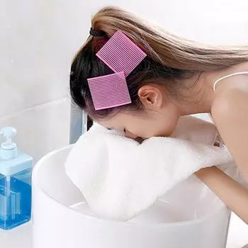 Модная заколка-наклейка с зажимом, фиксированная бесшовная заплатка для волос с бахромой на липучке розы красного