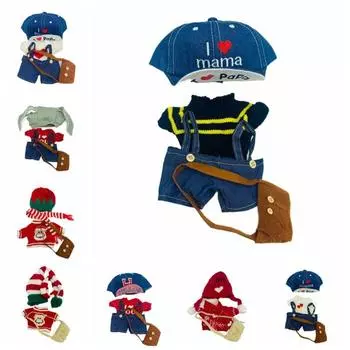 Модная желтая утиная одежда модный хлопковый кукольный костюм комплект 30 см плюшевая кукольная одежда подарок на день рождения style 22