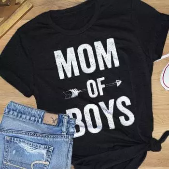 Модная женская блузка с коротким рукавом с принтом и круглым вырезом, легкие топы M чёрный