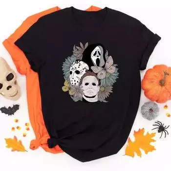 Модная женская футболка с черепом-бабочкой, забавная повседневная футболка с круглым вырезом и короткими рукавами, летняя женская футболка XS чёрный