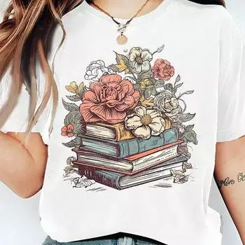 Модная женская футболка с цветным принтом роз, забавная повседневная футболка с круглым вырезом и короткими рукавами, летняя женская футболка XS фиолетовый