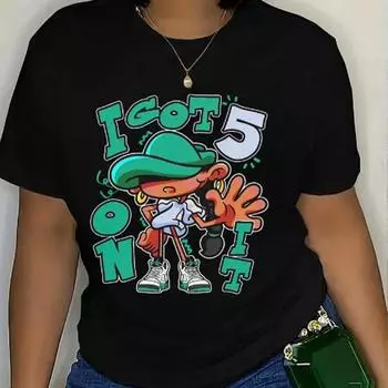 Модная женская футболка с рисунком в виде букв и животных, забавная повседневная футболка с короткими рукавами и круглым вырезом, летняя женская футболка XS белый