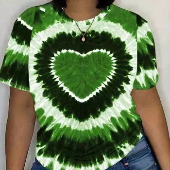 Модная женская футболка в цветную полоску с принтом, забавная повседневная футболка с круглым вырезом и короткими рукавами, летняя женская футболка XS розовый