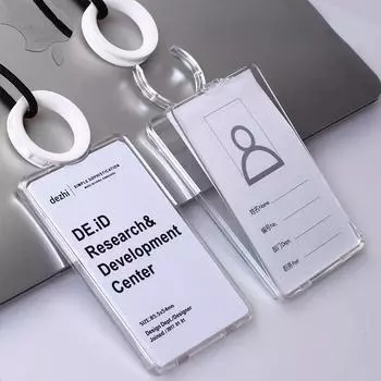 Модная женская идентификационная бирка для девочек, держатель для бейджа, чехол для разрешения на работу для медсестры, чехол для карточки сотрудника, нагрудный бейдж