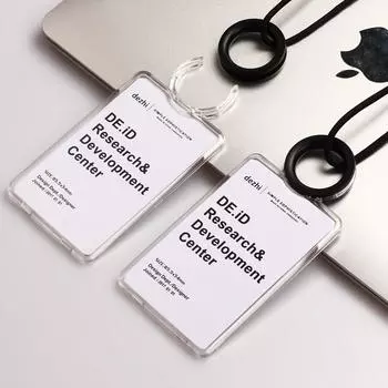 Модная женская идентификационная бирка для девочек, держатель для бейджа, чехол для разрешения на работу для медсестры, чехол для карточки сотрудника, нагрудный бейдж