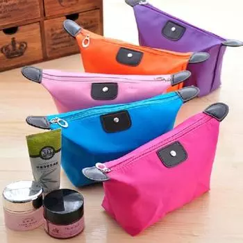 Модная женская косметичка для путешествий, косметичка, клатч, повседневная сумочка, горячая (цвет:11 цветов) жёлтый