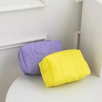 Модная женская косметичка конфетного цвета, большая вместительная косметичка на молнии, косметички, розовый клатч, косметичка фиолетовый