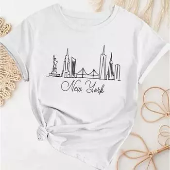 Модная женская красивая простая футболка с рисунком чашки и принтом, забавная повседневная футболка с круглым вырезом и короткими рукавами, летняя женская футболка XS розовый