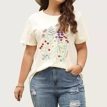 Модная женская красная маленькая футболка с фруктовым принтом, забавная повседневная футболка с круглым вырезом и короткими рукавами, летняя женская футболка XS белый
