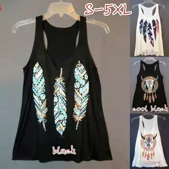 Модная женская майка с перьями и стразами, рубашка в стиле вестерн L фиолетовый