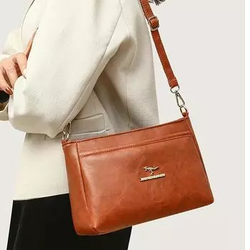 Модная женская маленькая сумка для отдыха, простая сумка для монет чёрный