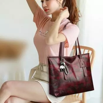 Модная женская новая большая вместительная сумка-тоут с горизонтальной квадратной молнией на одно плечо, кошельки и сумки