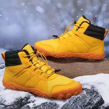 Модная женская обувь для активного отдыха, нескользящая, повседневная, спортивная, зимняя обувь, женская обувь для походов, высокие ботинки для пар, зимние теплые женские ботинки 36 хаки