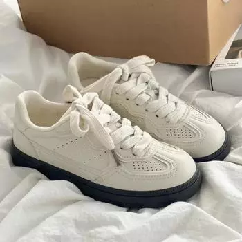 Модная женская обувь, горячая распродажа, женская вулканизированная обувь из сетчатой ткани, дышащие женские кроссовки на шнуровке, для прогулок на открытом воздухе, женская повседневная обувь 35 белый