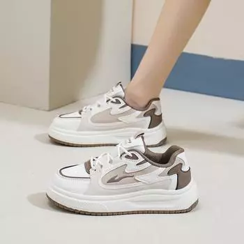 Модная женская обувь, новый весенний стиль, универсальная, маленькая, белая, повседневная обувь, летняя, с сетчатым рисунком, взрывная, популярная 35 чёрный