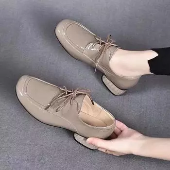 Модная женская обувь осень/зима с квадратным носком, со стразами, ботильоны, британские черные, зеленые, дизайнерские туфли класса люкс, на шнуровке 35 чёрный