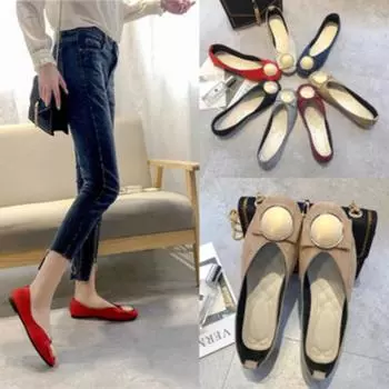 Модная женская обувь весна-осень из флока на плоской подошве, удобная обувь на плоской подошве, женские туфли на плоской подошве, туфли-лоферы с короткими застежками, красные, черные, большие размеры, теннис 35