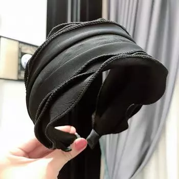 Модная женская однотонная повязка для волос Candy Wide Hairband для взрослых девочек, новый стиль, милый обруч для волос, женские аксессуары для волос Haiband One Size