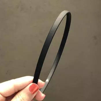 Модная женская однотонная повязка на голову с ободом для волос, пластиковые ленты для волос, обруч для волос для девочек, простой скраб, повязка на голову, повязка на голову, аксессуары для волос