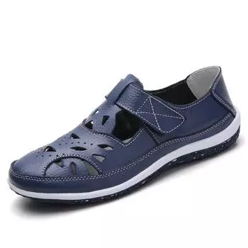 Модная женская повседневная обувь из искусственной кожи, мокасины, лоферы, сандалии на плоской подошве 40 светло-коричневого