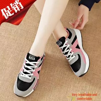 «Модная женская повседневная обувь на мягкой подошве — удобные, универсальные модели весны и лета 2023 года, идеально подходят для работы и пробежек». 37 чёрный