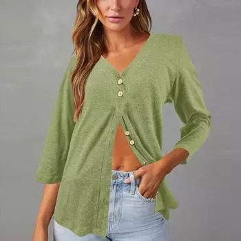 Модная женская сексуальная летняя свободная майка без рукавов с круглым вырезом L