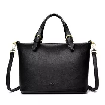 Модная женская сумка большая вместительная сумка женская сумка сумка через плечо для мамы чёрный