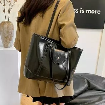 Модная женская сумка большой емкости PU Femal сумка через плечо Mummy Handbag Tote Pack Messenger Hand Bags Extra Large